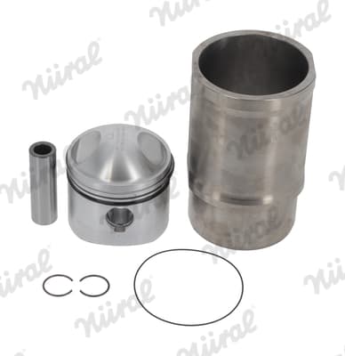 NÜRAL 89-107100-40 Stūmoklis / cilindro įvorė remonto komplektas