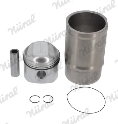 NÜRAL 89-110200-40 Stūmoklis / cilindro įvorė remonto komplektas