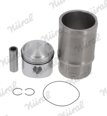 NÜRAL 89-528500-00 Stūmoklis / cilindro įvorė remonto komplektas