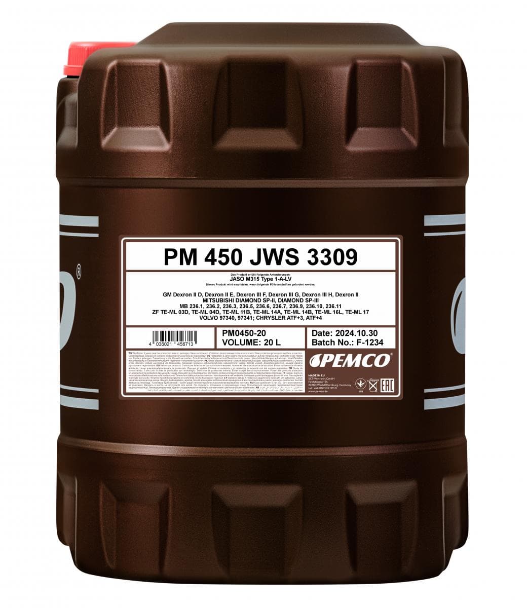 SCT - MANNOL PM0450-20 Pavarų dėžės alyva