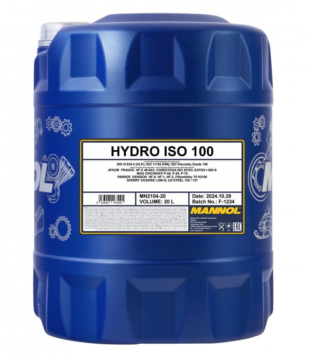 SCT - MANNOL MN2104-20 Hidraulinė alyva