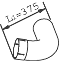 DINEX 47193 Išmetimo vamzdis