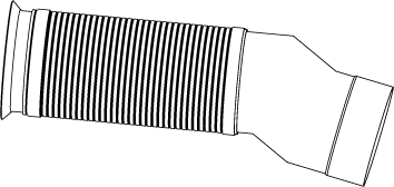 DINEX 56131 Išmetimo vamzdis