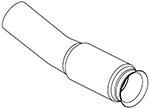 DINEX 56133 Išmetimo vamzdis