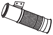 DINEX 68039 Išmetimo vamzdis