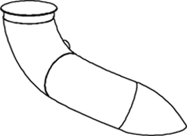DINEX 68618 Išmetimo vamzdis