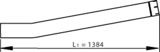 DINEX 81607 Išmetimo vamzdis