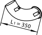 DINEX 81730 Išmetimo vamzdis