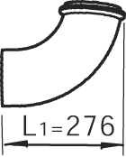 DINEX 82142 Išmetimo vamzdis