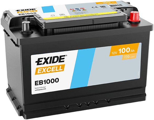Akumuliatorius — EXIDE EB1000