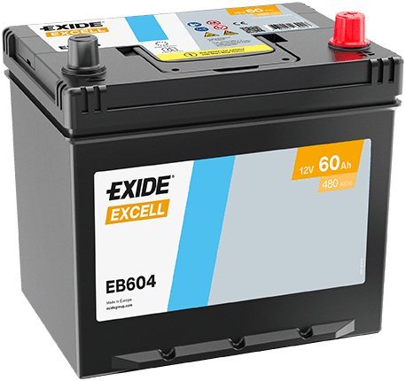 Akumuliatorius — EXIDE EB604