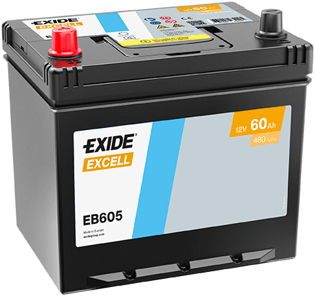 Akumuliatorius — EXIDE EB605