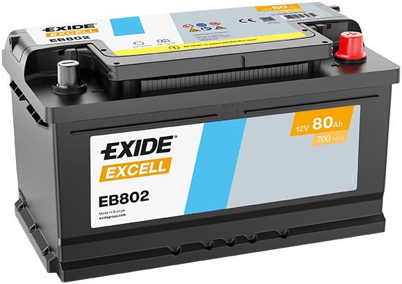 Akumuliatorius — EXIDE EB802