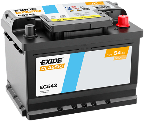Akumuliatorius — EXIDE EC542