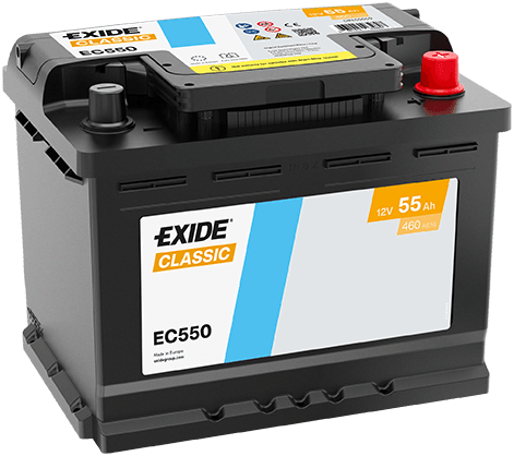 Akumuliatorius — EXIDE EC550