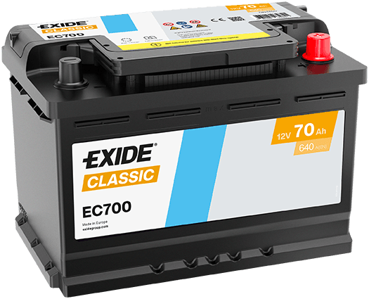 Akumuliatorius — EXIDE EC700