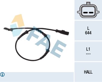 Rato greičio jutiklis — FAE 78055