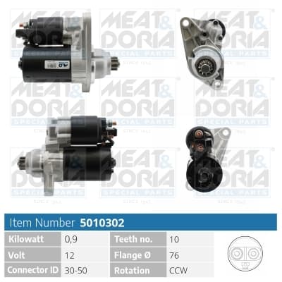Starteris — MEAT & DORIA 5010302