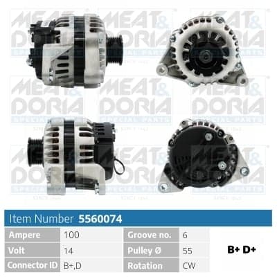 Generatorius — MEAT & DORIA 5560074