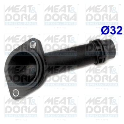 MEAT & DORIA 93110 Aušinimo skysčio flanšas