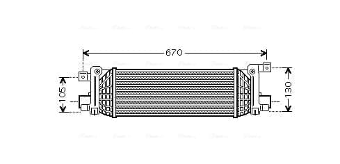 AVA Clever Choice FDA4401 Tarpinis oro aušintuvas