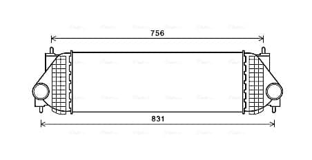 AVA Clever Choice SZA4134 Tarpinis oro aušintuvas