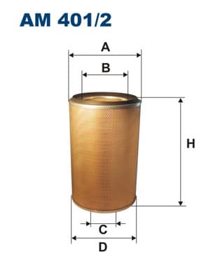 Oro filtras — FILTRON AM 401/2