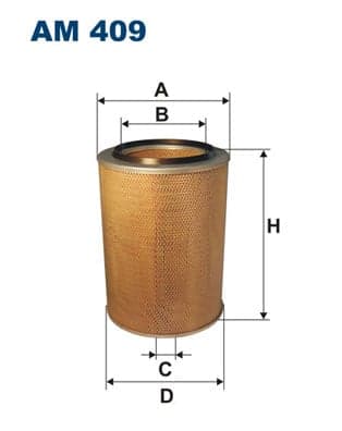 Oro filtras — FILTRON AM 409