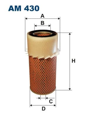 Oro filtras — FILTRON AM 430
