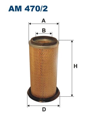 FILTRON AM 470/2 Oro filtras