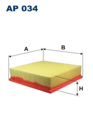 Oro filtras — FILTRON AP 034