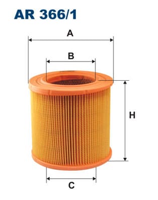Oro filtras — FILTRON AR 366/1