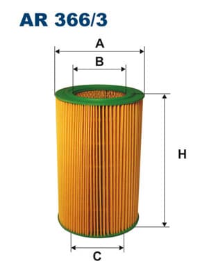 Oro filtras — FILTRON AR 366/3