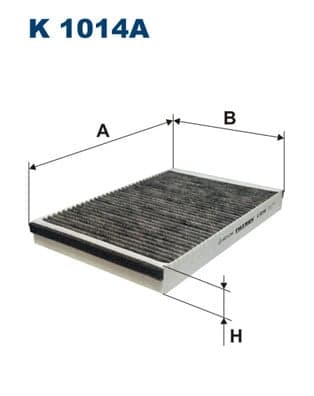 Salono filtras — FILTRON K 1014A