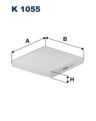Salono filtras — FILTRON K 1055