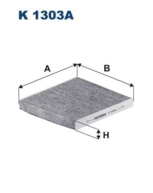 Salono filtras — FILTRON K 1303A