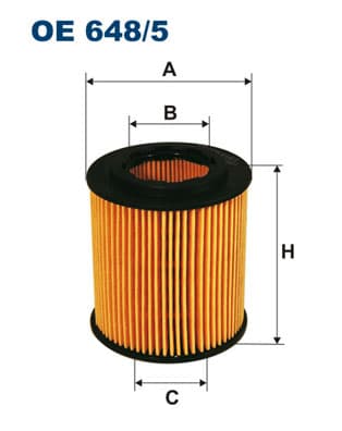 Alyvos filtras — FILTRON OE 648/5