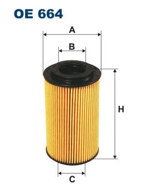 Alyvos filtras — FILTRON OE 664