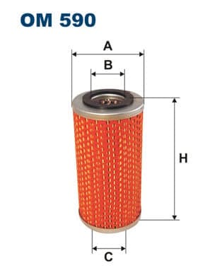 Alyvos filtras — FILTRON OM 590