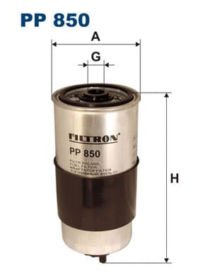 Kuro filtras — FILTRON PP 850