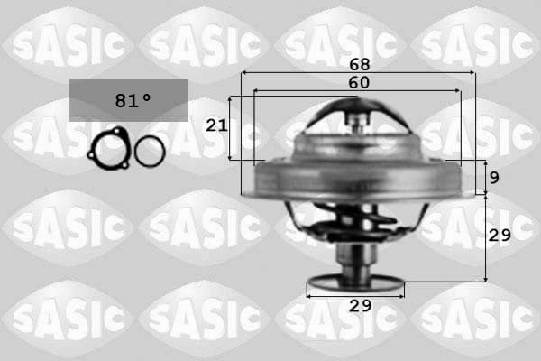 SASIC 3371641 Termostatas