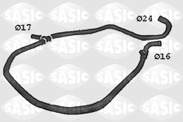 SASIC SWH4245 Radiatoriaus žarna