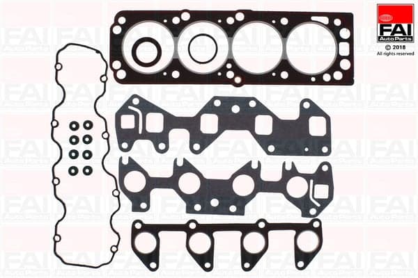 Tarpiklių komplektas, cilindro galva — FAI AutoParts HS704