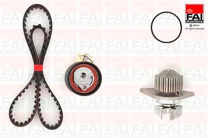 FAI AutoParts TBK144-6344 Vandens siurblio ir paskirstymo diržo komplektas