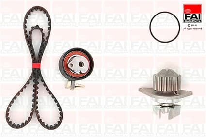 FAI AutoParts TBK145-6344 Vandens siurblio ir paskirstymo diržo komplektas