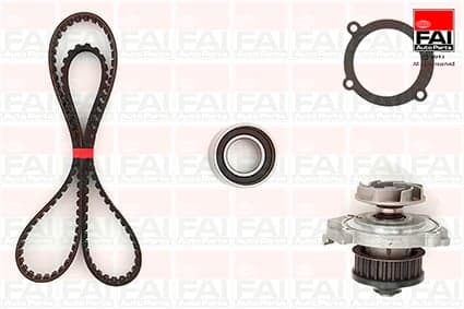 FAI AutoParts TBK187-6260 Vandens siurblio ir paskirstymo diržo komplektas