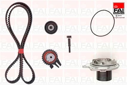 FAI AutoParts TBK224-6228 Vandens siurblio ir paskirstymo diržo komplektas