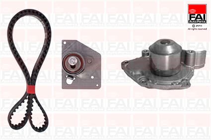 FAI AutoParts TBK356-6327 Vandens siurblio ir paskirstymo diržo komplektas