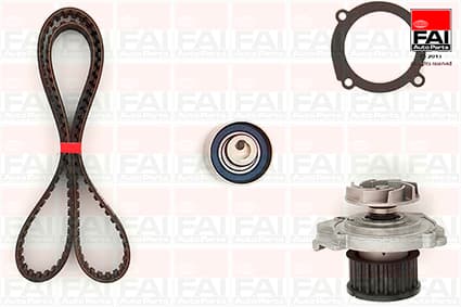 FAI AutoParts TBK371-6296 Vandens siurblio ir paskirstymo diržo komplektas