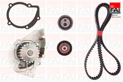FAI AutoParts TBK412-6242 Vandens siurblio ir paskirstymo diržo komplektas